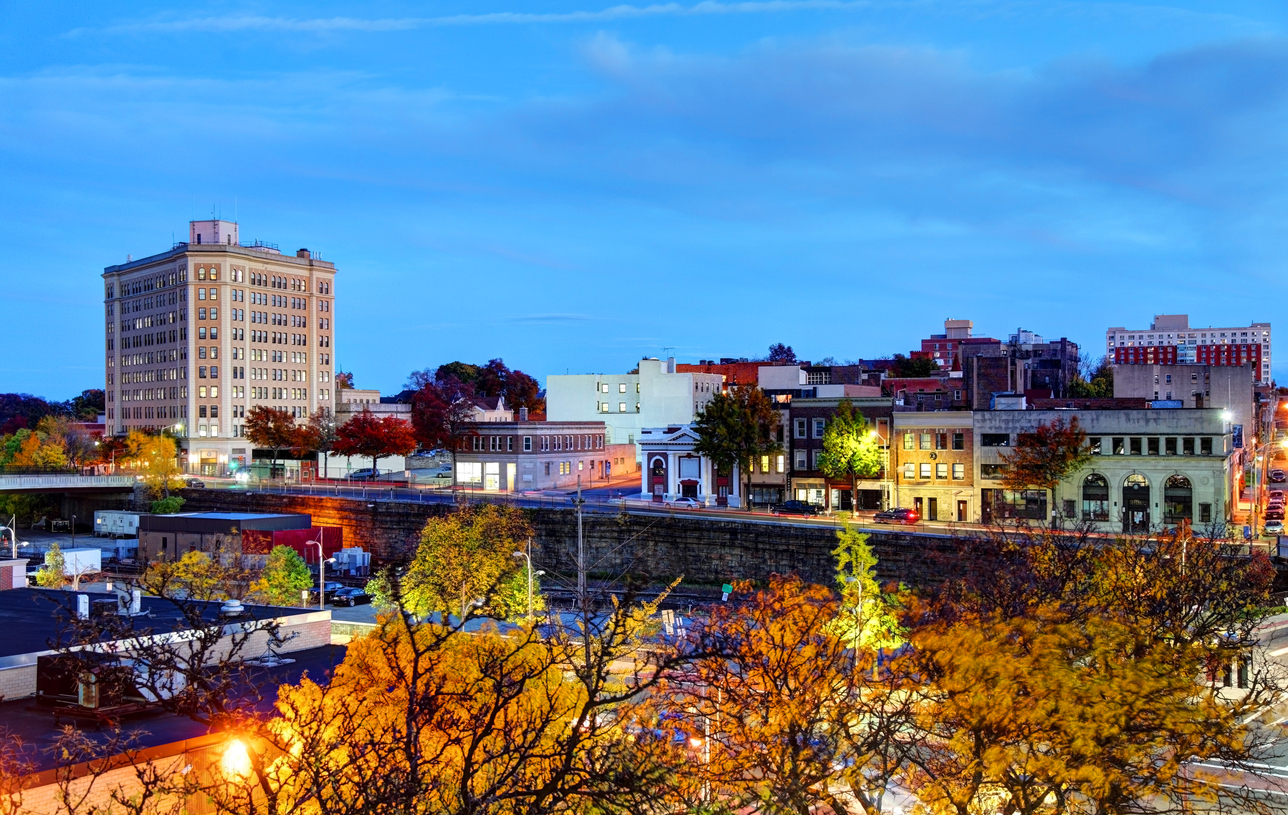 Panoramic Image of Mount Vernon, NY